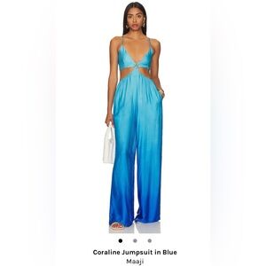 Coraline Jumpsuit in Blue
